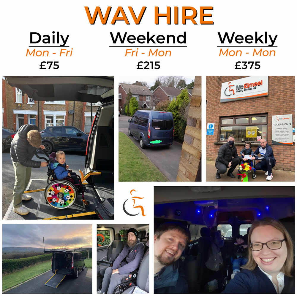 Wheelchair Accessible Vehicle Hire Service